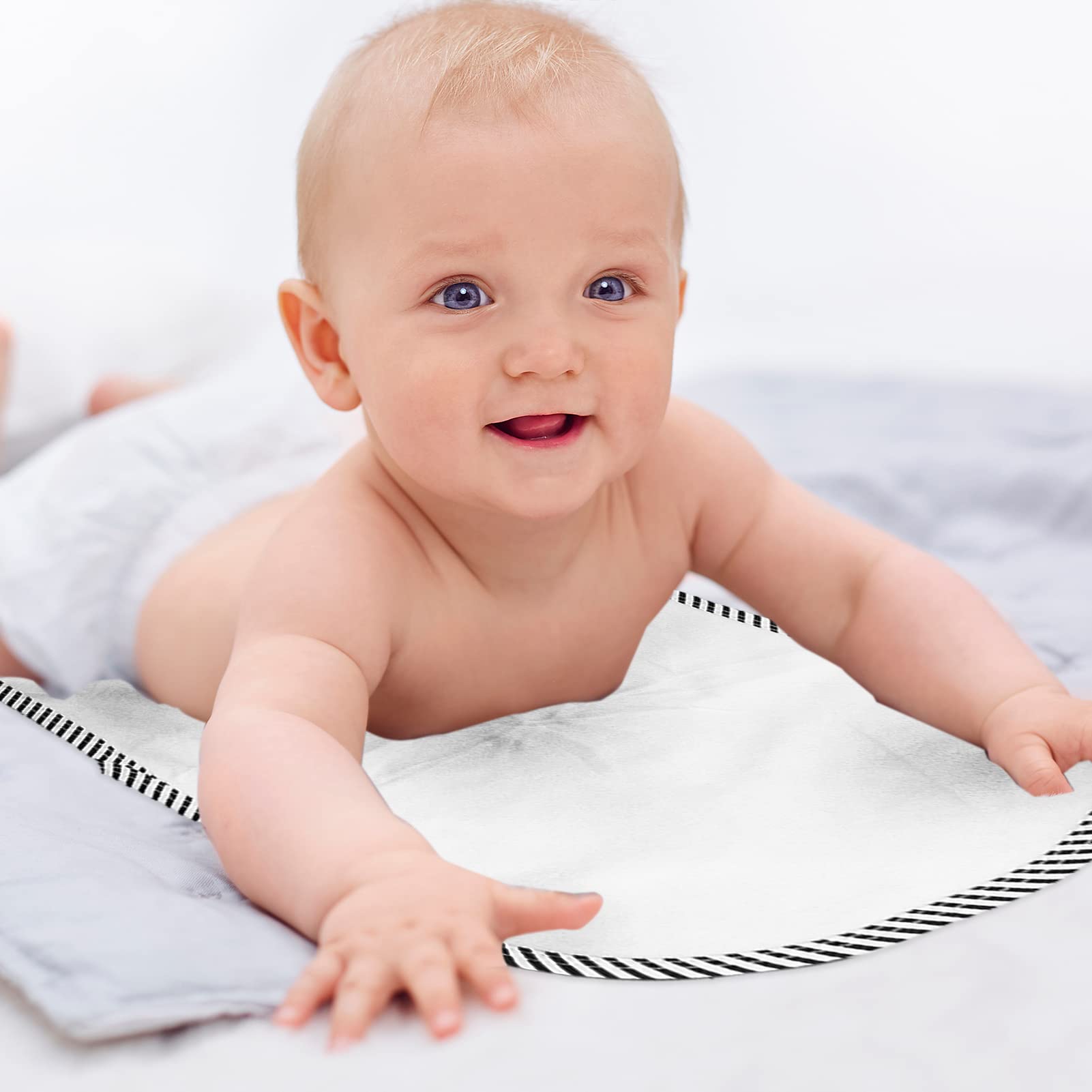 6 Pack Larger Softer Changing Pad Liners Waterproof,Baby Change Mats And Covers - Image 4