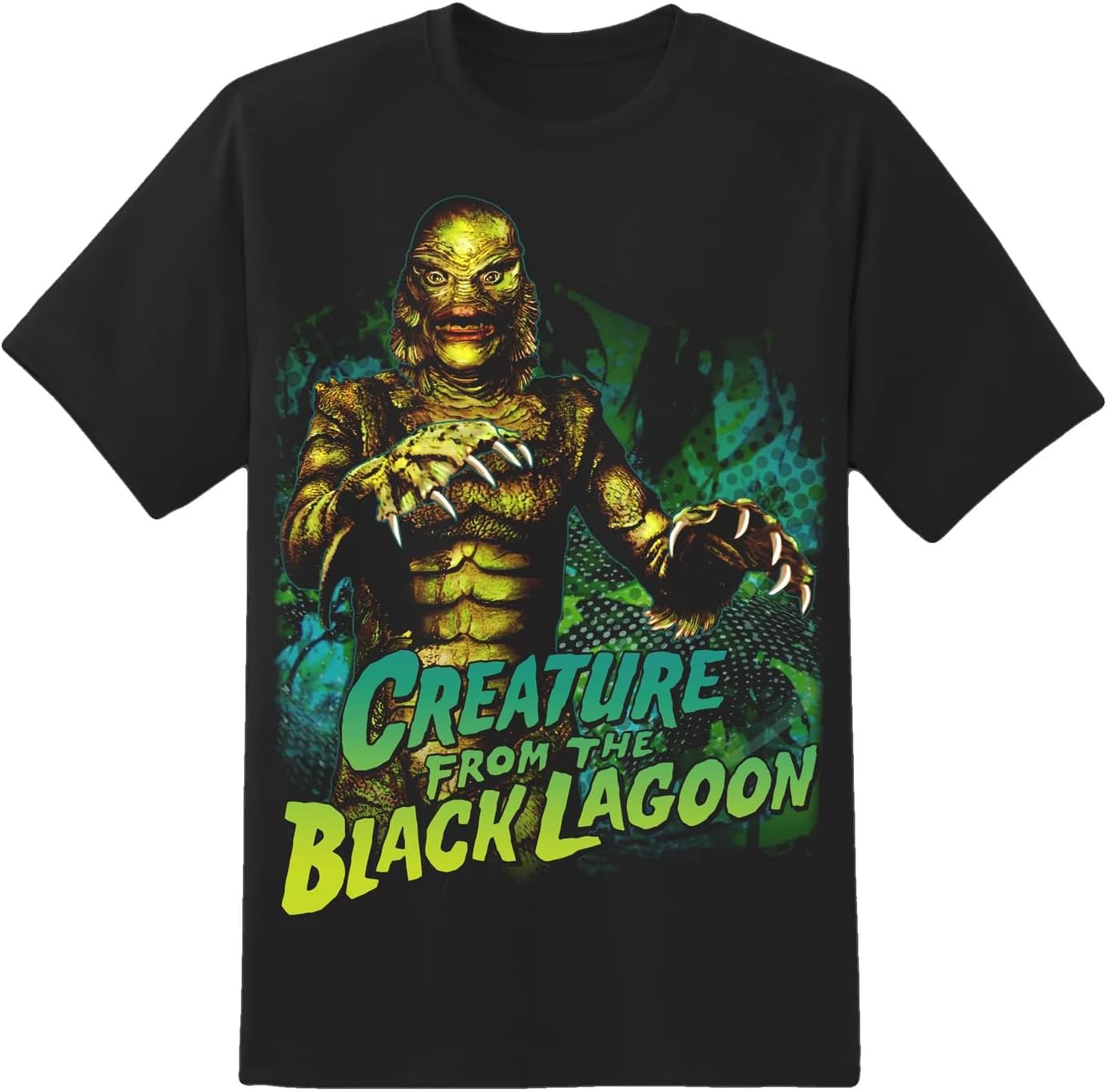 Universal Monsters Creature from The Black Lagoon Tee Standing Gillman T-Shirt
