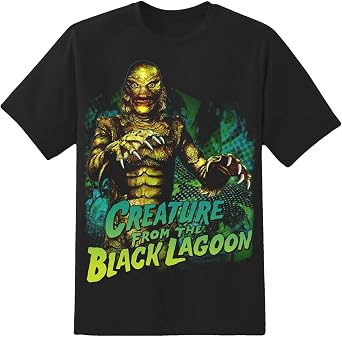 Universal Monsters Creature from the Black Lagoon Tee Standing Gillman T-Shirt