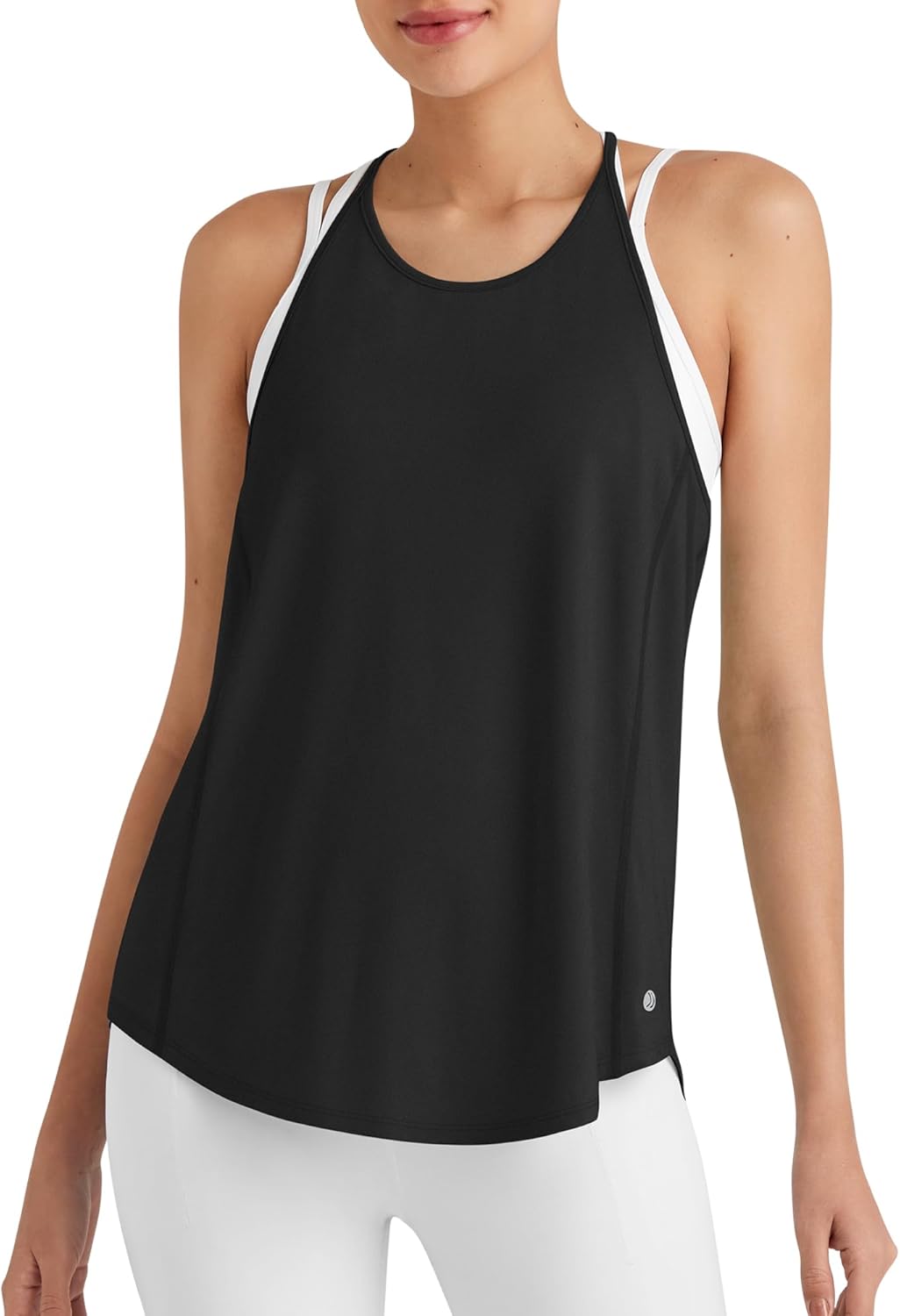 G4Free Womens Muscle Workout Tank Top Lightweight Athletic Gym Tops Fast Dry Racerback Running Tanks