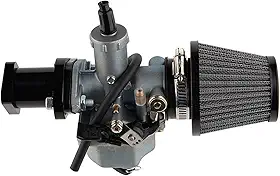 Carburador para CG CB 125 CB125 XL125S TRX250 TRX 250EX XR100 XR200 150cc PZ26 ATV Quad Motocross Kit Carburador de Alumínio Racing (Cabo PZ26 vermelho)
