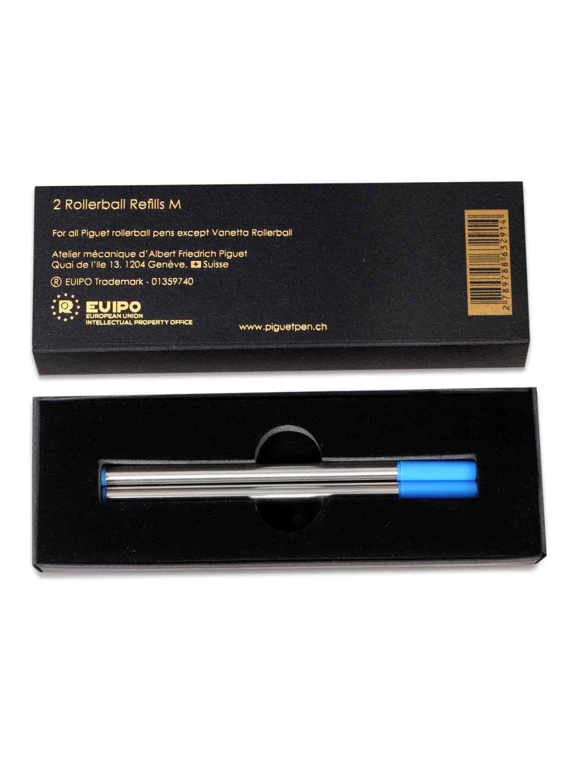 Piguet Genève - Tükenmez Kalem Refill - Mavi - (2 ADET)