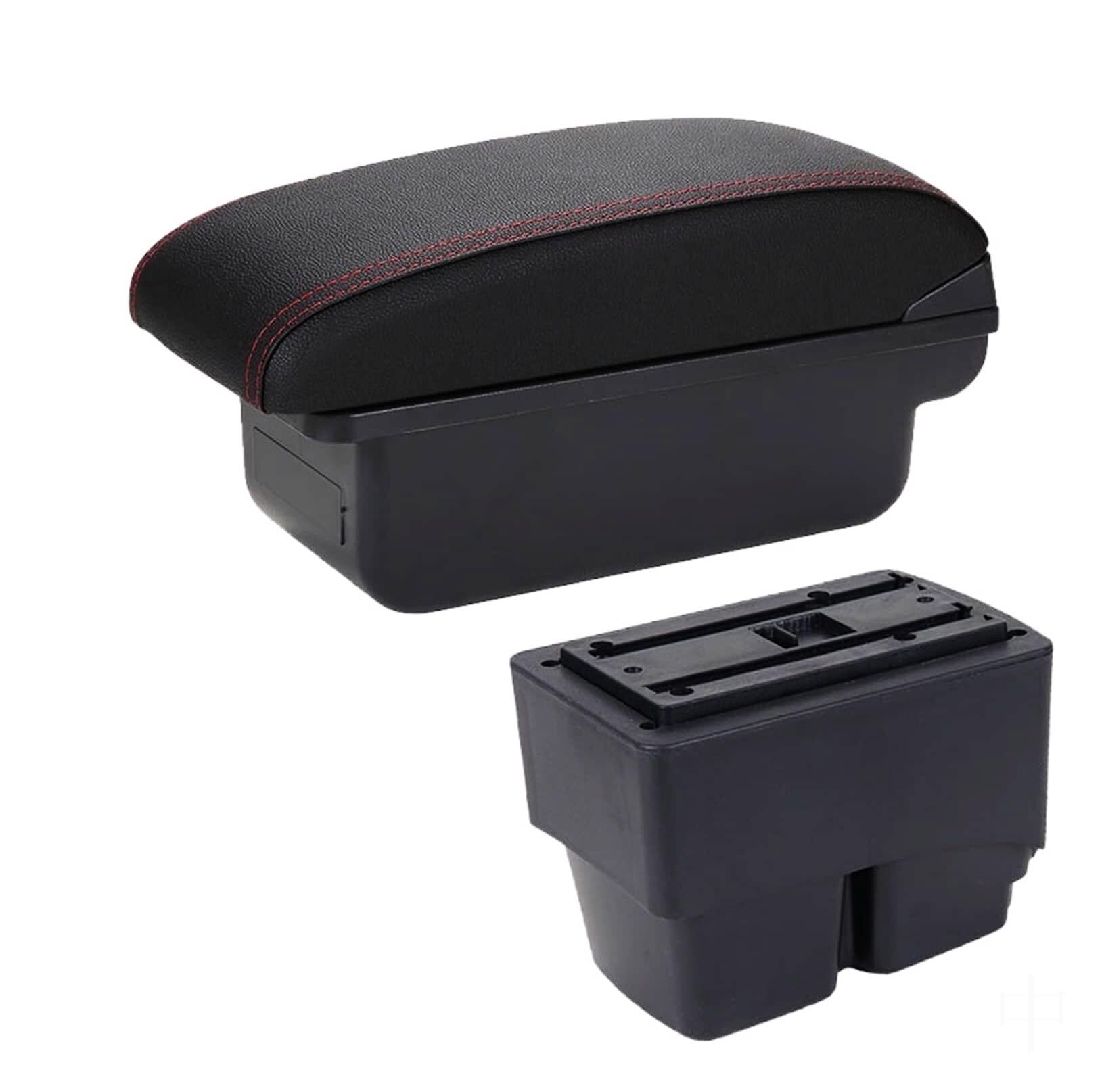 GTDTKGANAK Storage Box For For Fiesta MK7 2009-2017 Center Console Armrest Storage For Box(C1 No Usb)