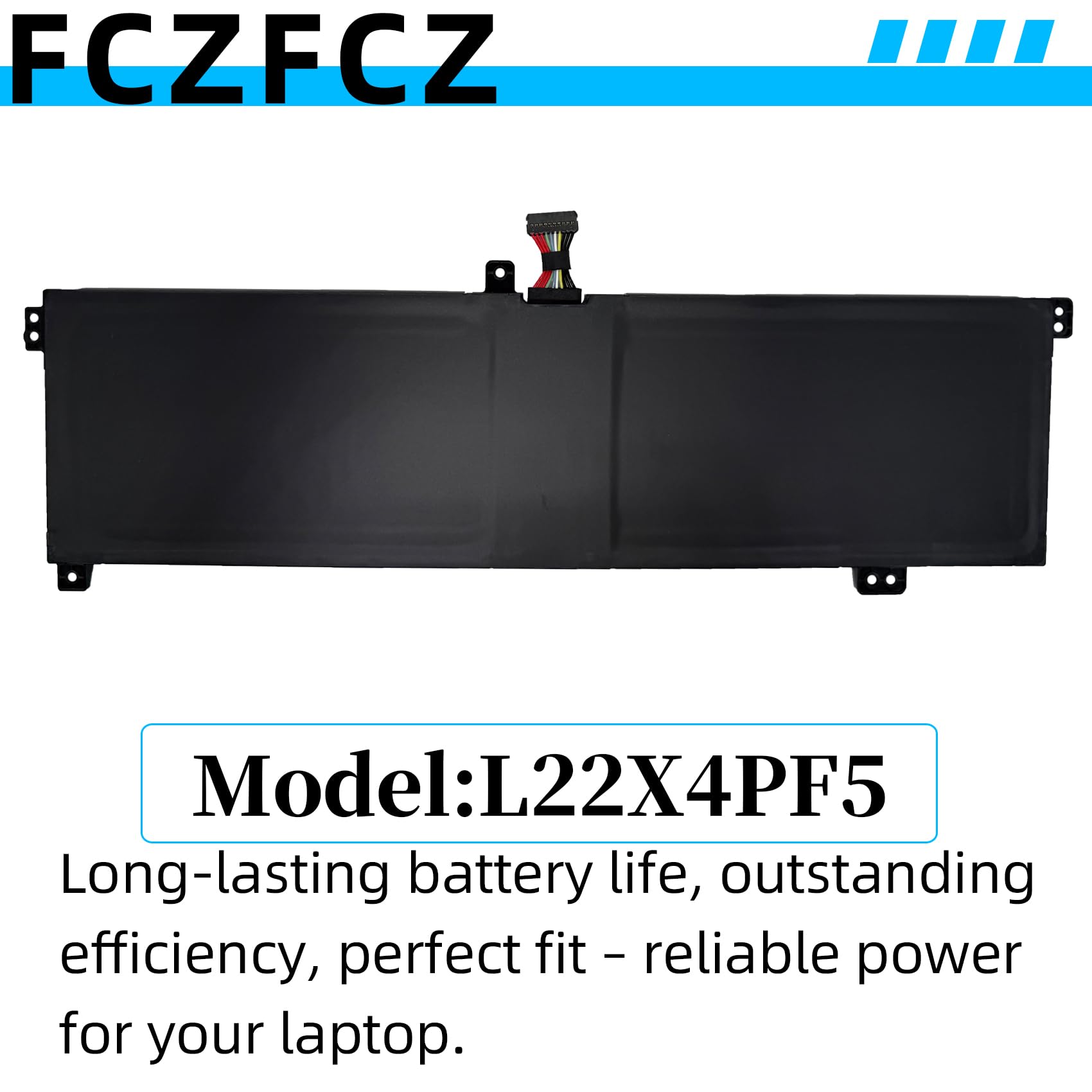 Amazon.com: FCZFCZ L22X4PF5 Battery 75Wh Replacement for Lenovo