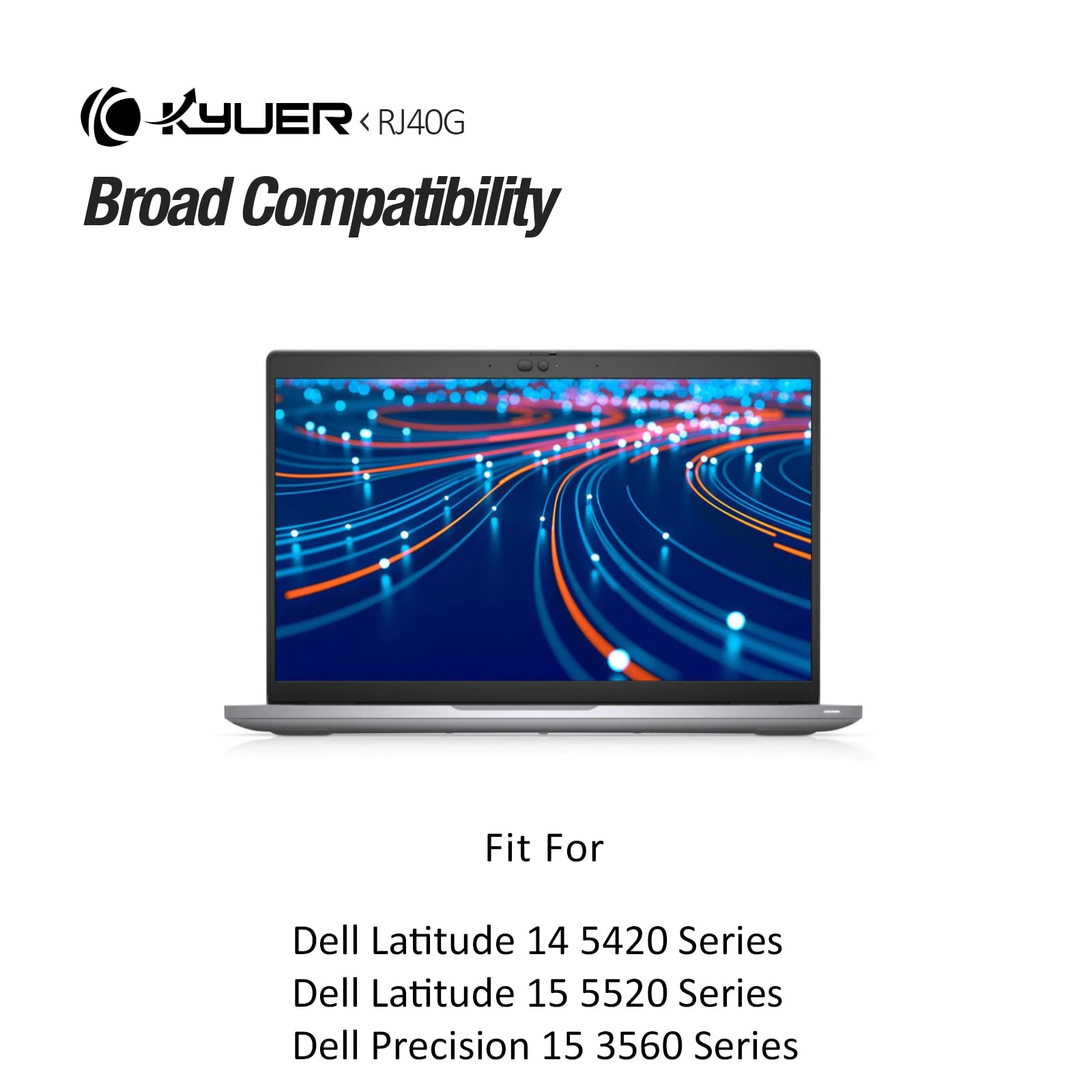 K KYUER RJ40G Laptop Batería para DELL Latitude 14 5420 Latitude 15 5520 Precision 15 3560 Mobile Workstation P137G P104F P137G001 P104F001 P104F002 075X16 01K2CF WY9DX 0WK3F1 0M3KCN Notebook Battery