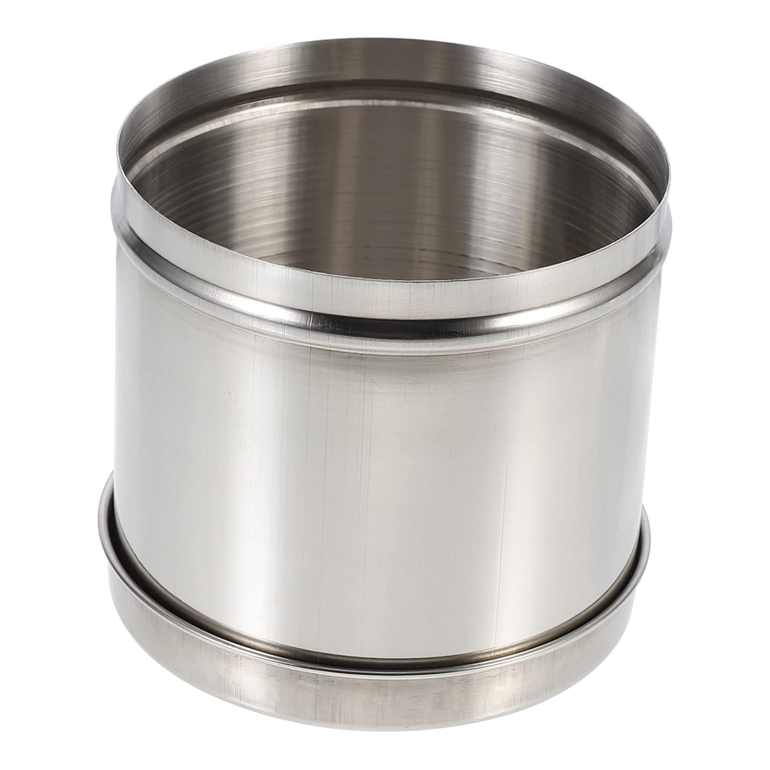 Alipis 1Pc Stainless Steel Dressing Jar with Lid Iodine Resistant Storage Container for Balls Gauze and Dressings Compact Lightweight Easy to Clean for Clinics