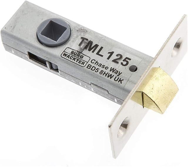 Sterling TML125N 63mm Nickel Tubular Mortice Latch, (2.5")