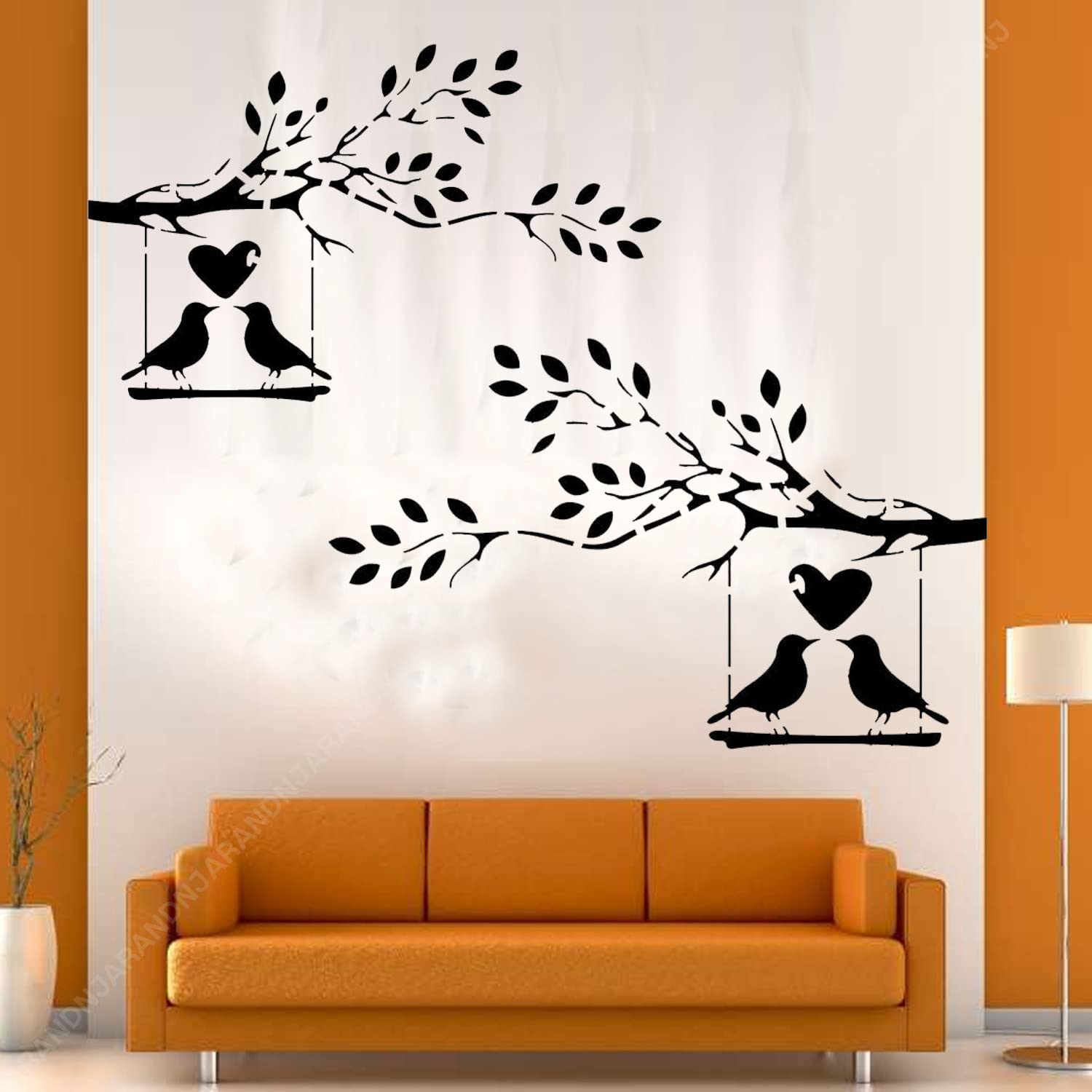 See full amazon price history chart for ARandNJ Wall Stencil for Painting - Reusable wall Stencil- Love Birds Design Stencil – Self DIY Wall Stencil - Washable – Repeatable Love Birds Pattern for Wall Décor – Home, Bedroom, Office Wall Decoration (Size 16 X24 Inch) Pack of 1 ARandNJ Wall Stencil for Painting - Reusable wall Stencil- Love Birds Design Stencil – Self DIY Wall Stencil - Washable – Repeatable Love Birds Pattern for Wall Décor – Home, Bedroom, Office Wall Decoration (Size 16 X24 Inch) Pack of 1 (B09C6LYTML) Amazon Price History, Amazon Price Tracker