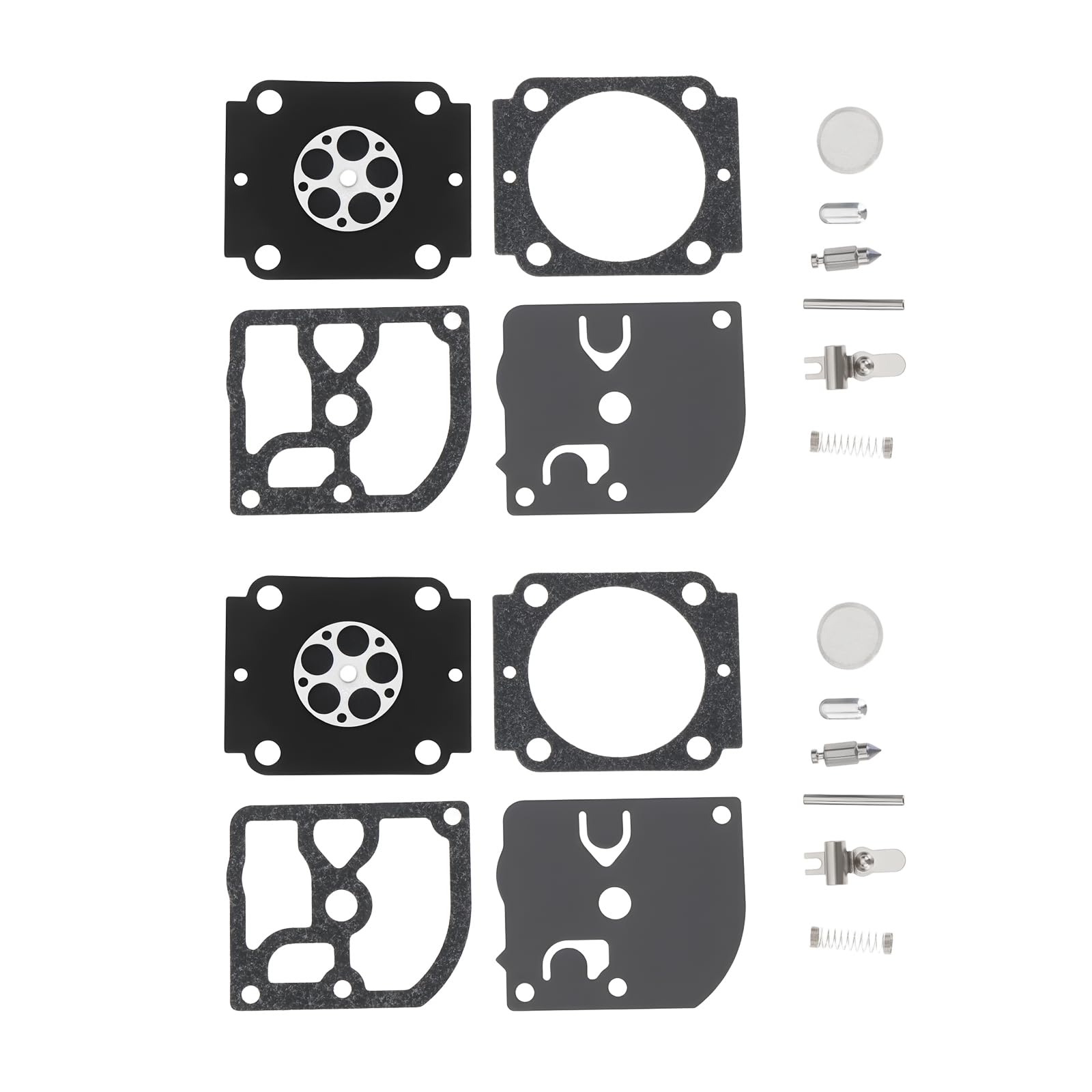 EMSea 2Set Carburetor Rebuild Kit 4241 007 1700 Compatible with Stihl BG56 BG66 BG86 FC56 FS70 Compatible with Zama S261 Series