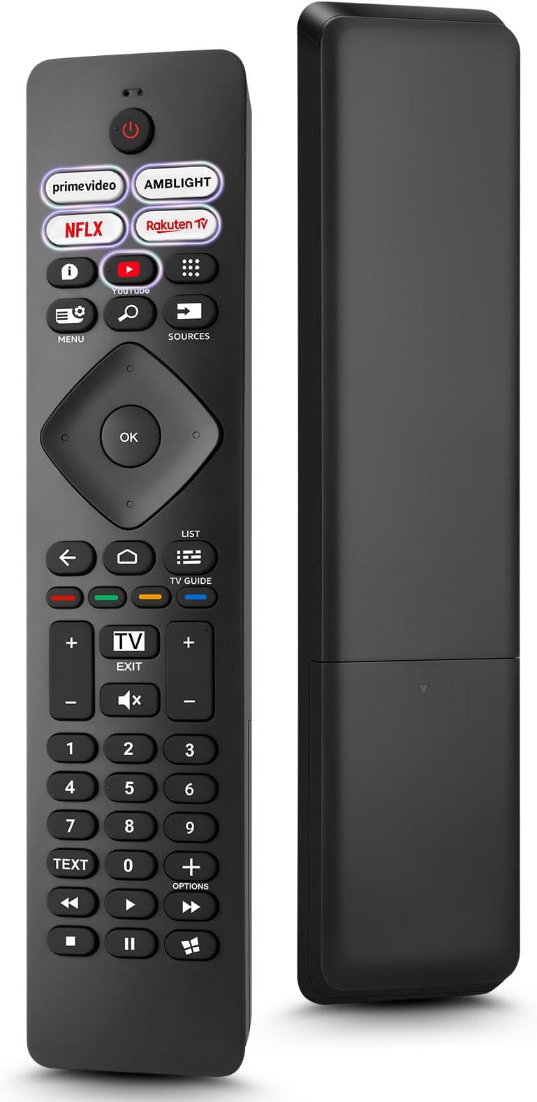 Replacement for Philips-TV-Remote Control, Universal for-Philips-Ambilight Smart 4K OLED LED HD FHD TV