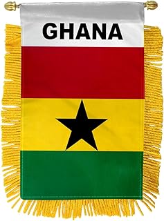 Ghana Mini Banner - International Country Pride Car Display