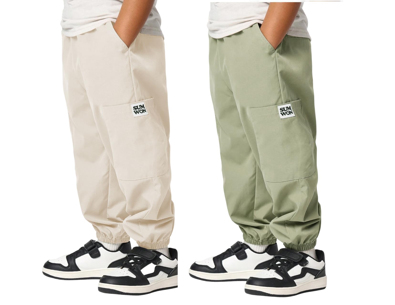 TAGAS Pantaloni cargo con tasca laterale per ragazzi || Pantaloni cargo || Cargo regolare Slim per bambini ||Pantaloni rilassati ||Pantaloni per ragazzi ||Boy Cargo comodo sciolto ||Pantaloni da
