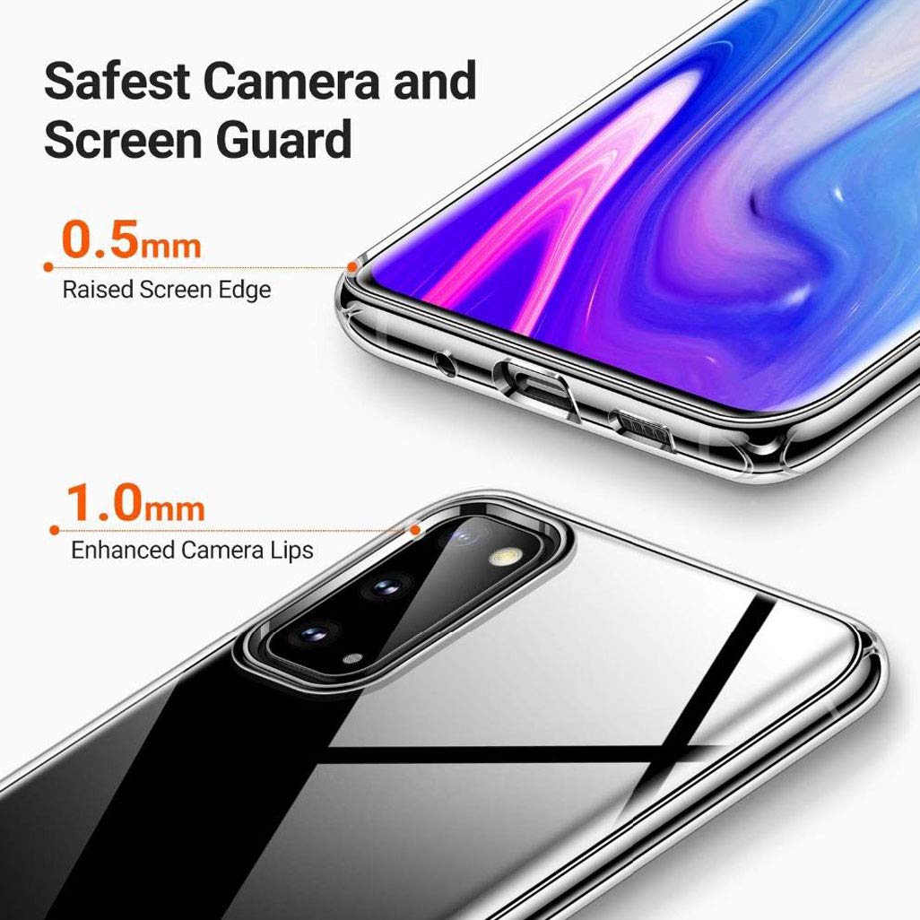 TIANDIMY Custodia per Doogee S96 PRO + Pellicola Protettiva in Vetro Temperato (6.22 Pollice), Cover Trasparente Morbida Sottile in Silicone Case Bumper per Doogee S96 PRO -TD29