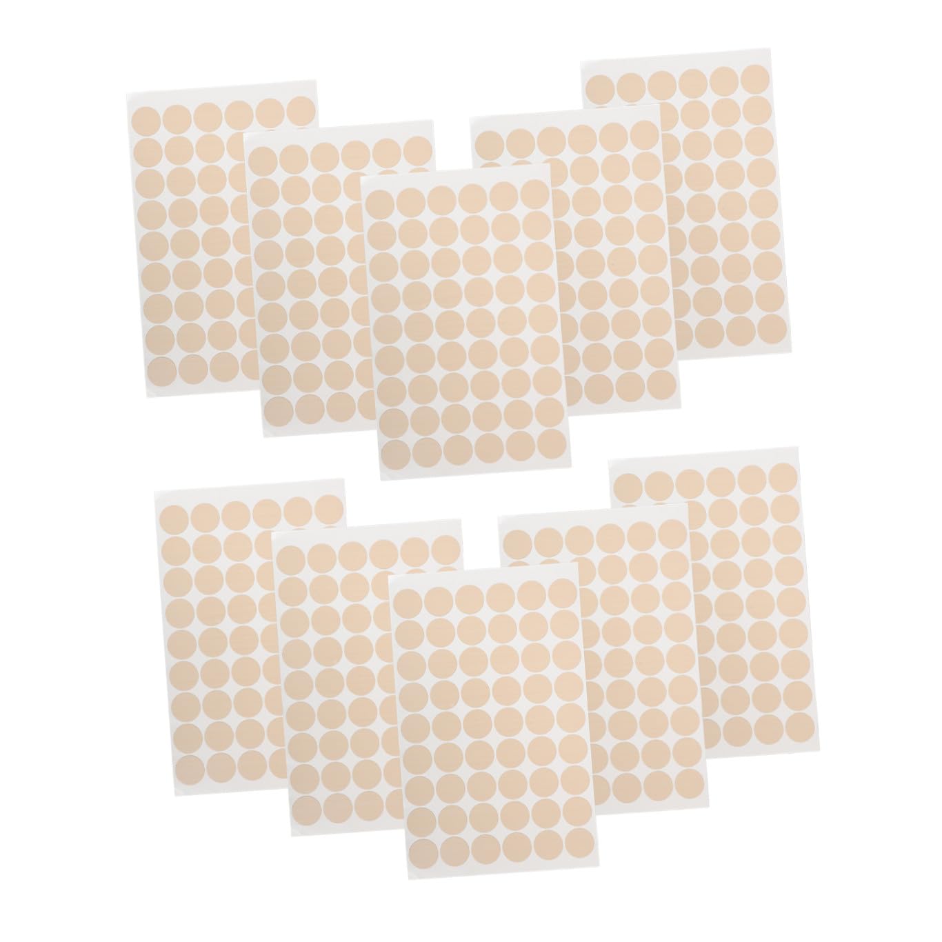 Calcomanía de PVC autoadhesiva para tapar de tornillos y solucionar imperfecciones en madera