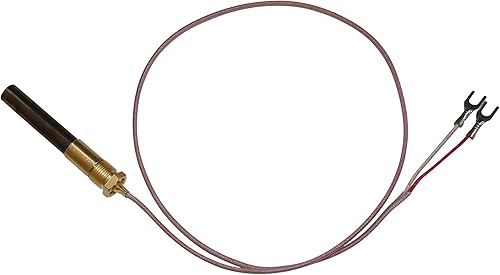 Miniatura 2 de Endurance Pro 60125501 Termopila, milivoltio, generador de energía, AF, 250-750 MV compatible con chimenea de gas Pitco, Southbend y Anets,