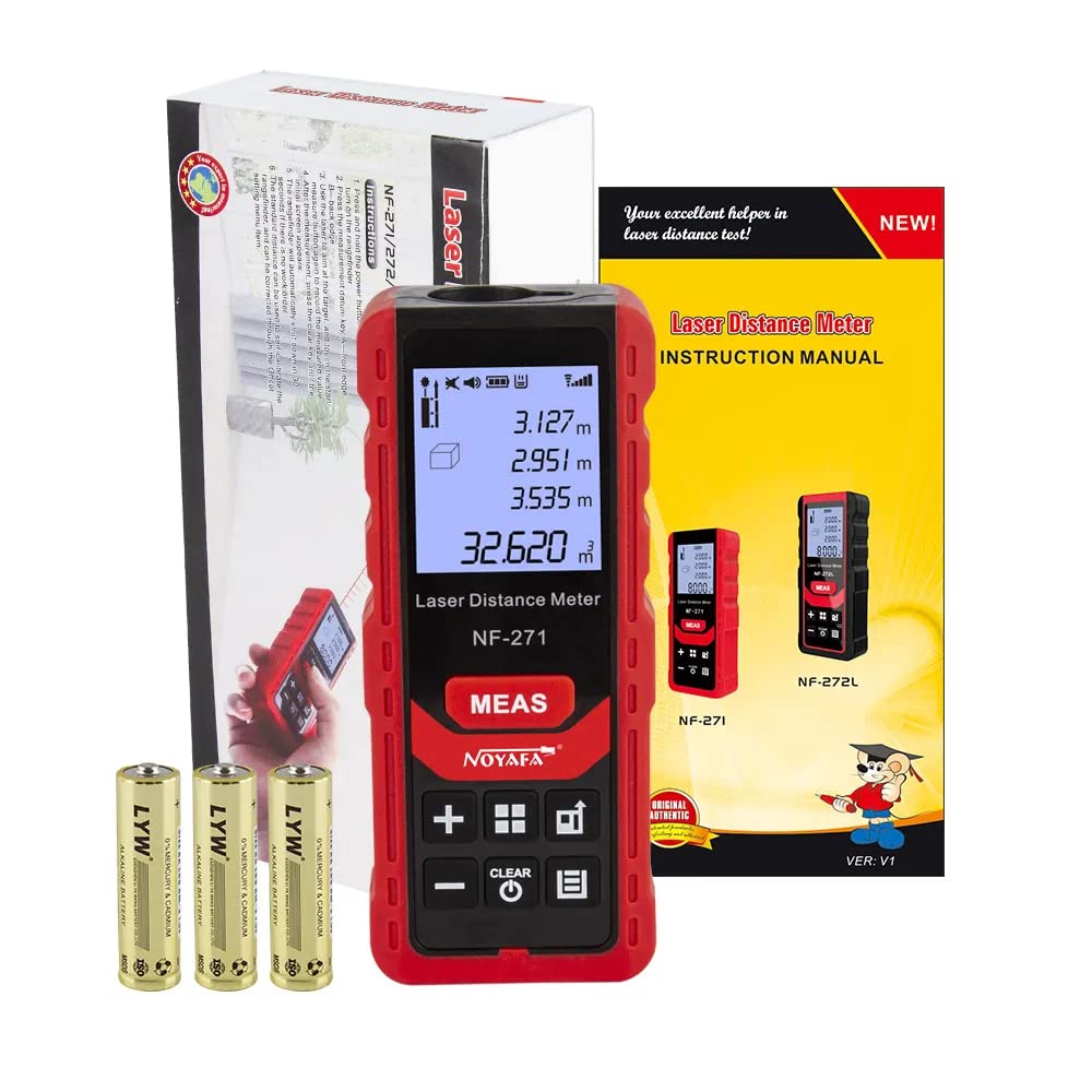 Laser Distance Meter NF-271 50/70 Infrared Rangefinders Indoor Area Measuring Tool Handheld Laser Distance Meter