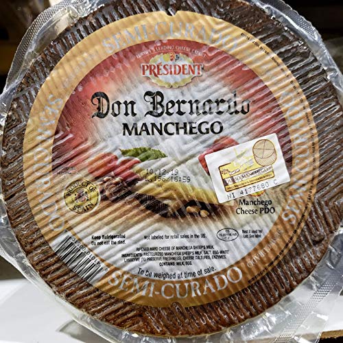 President Don Bernardo Manchego ~7.2lb to 7.5lb Whole Wheel