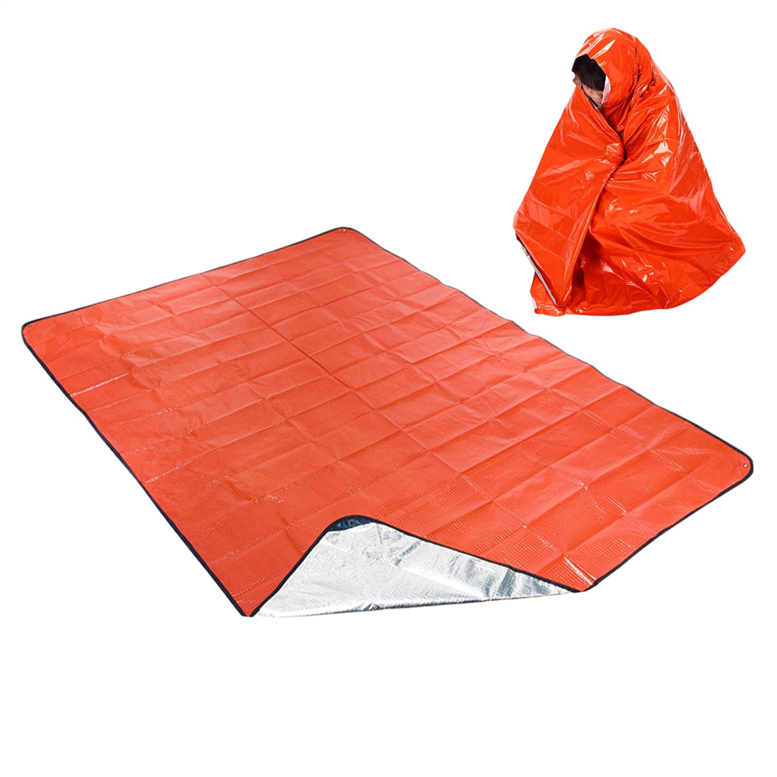 Équipement de secours voiture anti hypothermie avec bâche réfléchissante