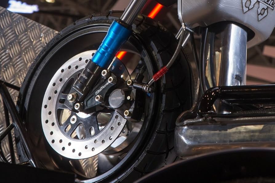 ホンダ　ズーマー　社外ホイール　ディスクブレーキセット ブラックフロントフォーク ディスクブレーキKIT2 （ブラック