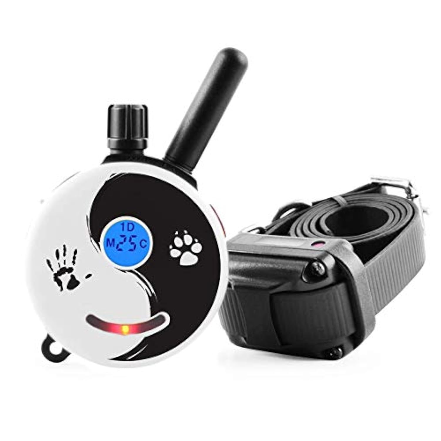 E-Collar Technologies ET-300 Series 1/2 Mile Remote Dog Training System + Free Colored Transmitter Skins Bundle (Zen)