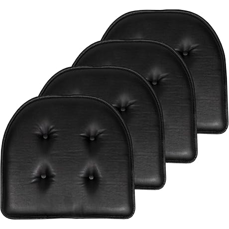 Cozy Comfort: Sweet Home Collection Black Cushions for Upscale Seating