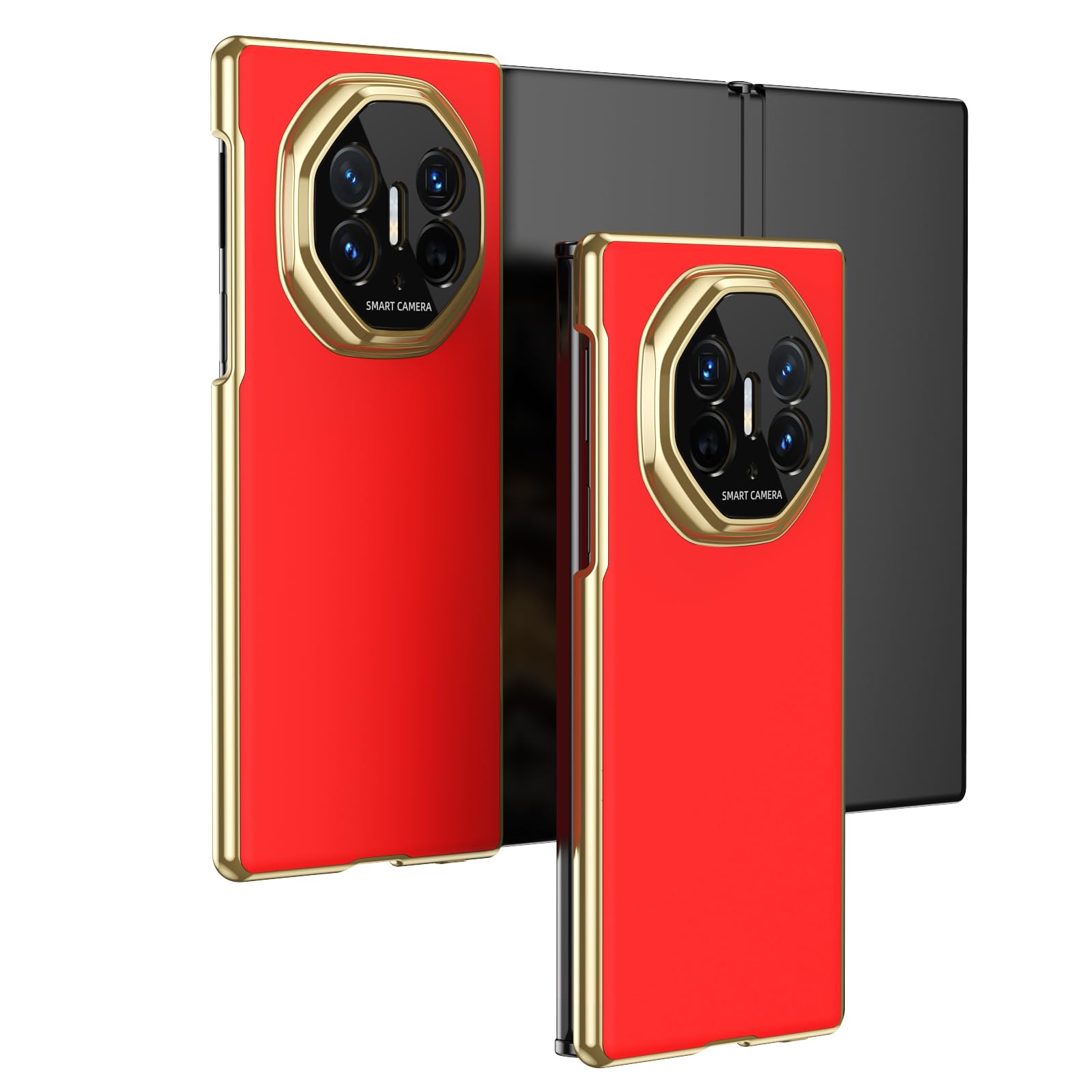 Étui pliable pour Huawei Mate XT coque AG mat rouge - 8