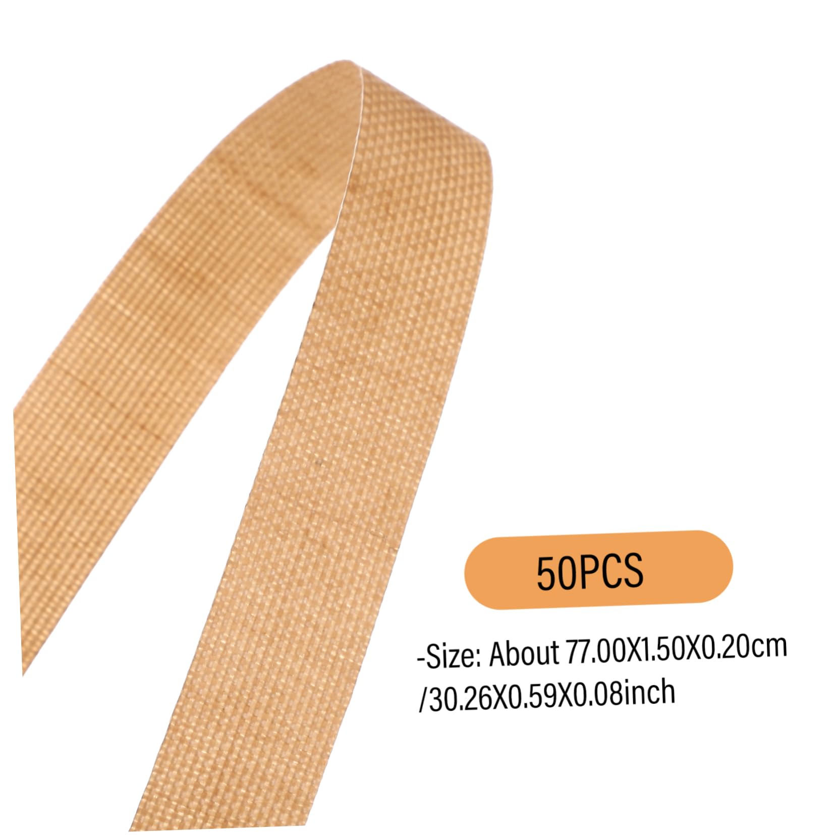 Alipis Correa de Sellado Ptfe para Máquina Selladora de Banda Continua, Resistente al Calor, 50 Unidades, Fácil de Limpiar para Sellado de Bolsas