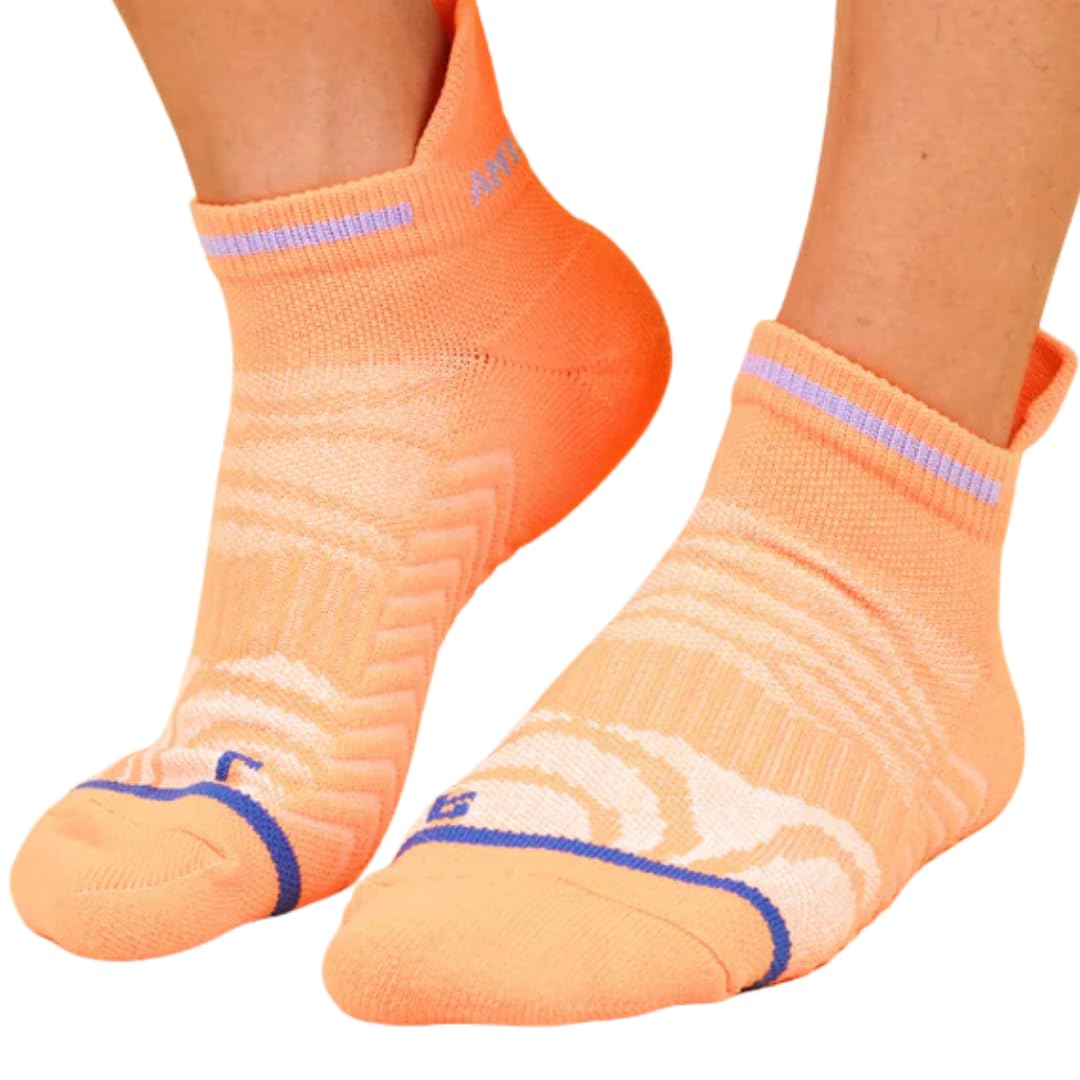 pick’all Pickall EliteGrip Premium Sports Ankle Socks For Man - Breathable & Stretch Fit - Socks With Extra Cushioning - Arch Support & Moisture Wicking Fabric - Ideal For Sports & Gym - Unisex - Orange-picture-35