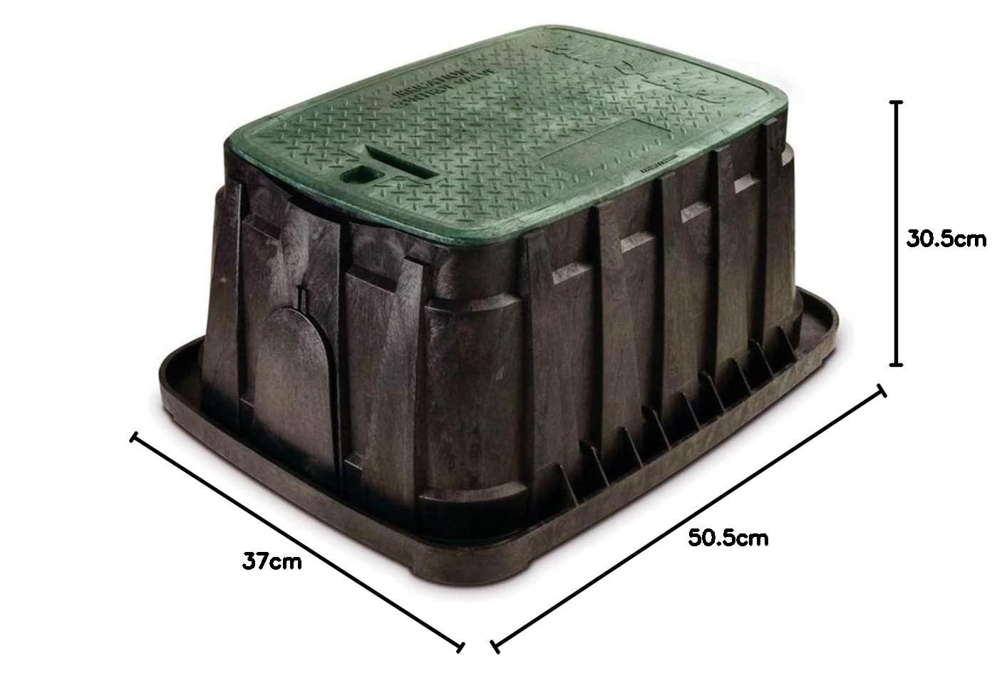Rainbird Boîte à vanne eckig 505 x 370 x 305 mm pour 3 ventilations