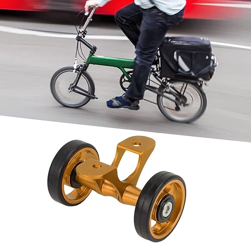 Miniatura 2 de Tefola Guardabarros de bicicleta Easywheel, guardabarros de bicicleta Easywheel ruedas de doble rueda para Brompton bicicleta plegable para Dahon