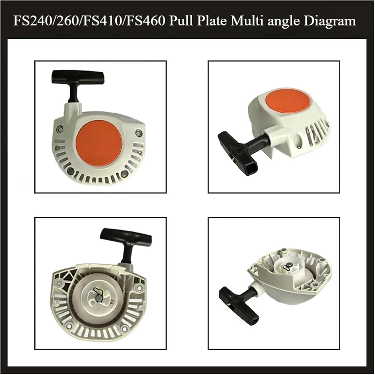 for FS240 Recoil Starter 4147 190 4003 Compatible with 260FS460 Starter Components
