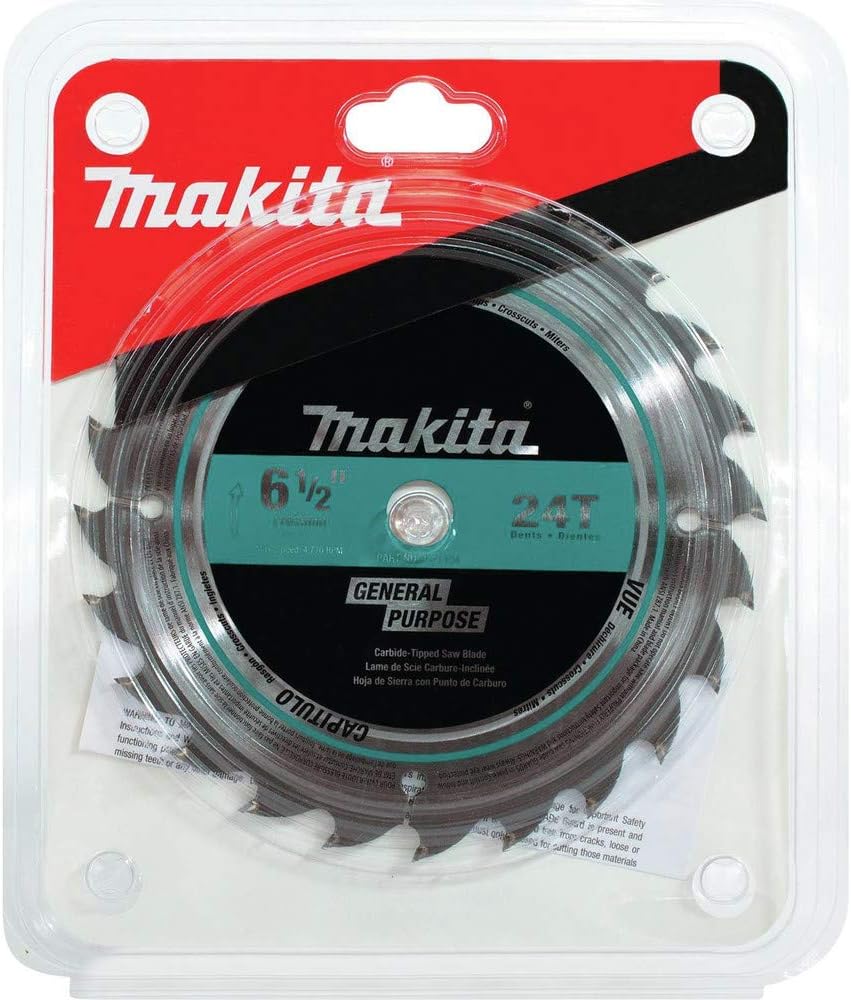 Makita T-01426 2 Pc. 6-1/2" Carbide-Tipped Circular Saw Blade Set