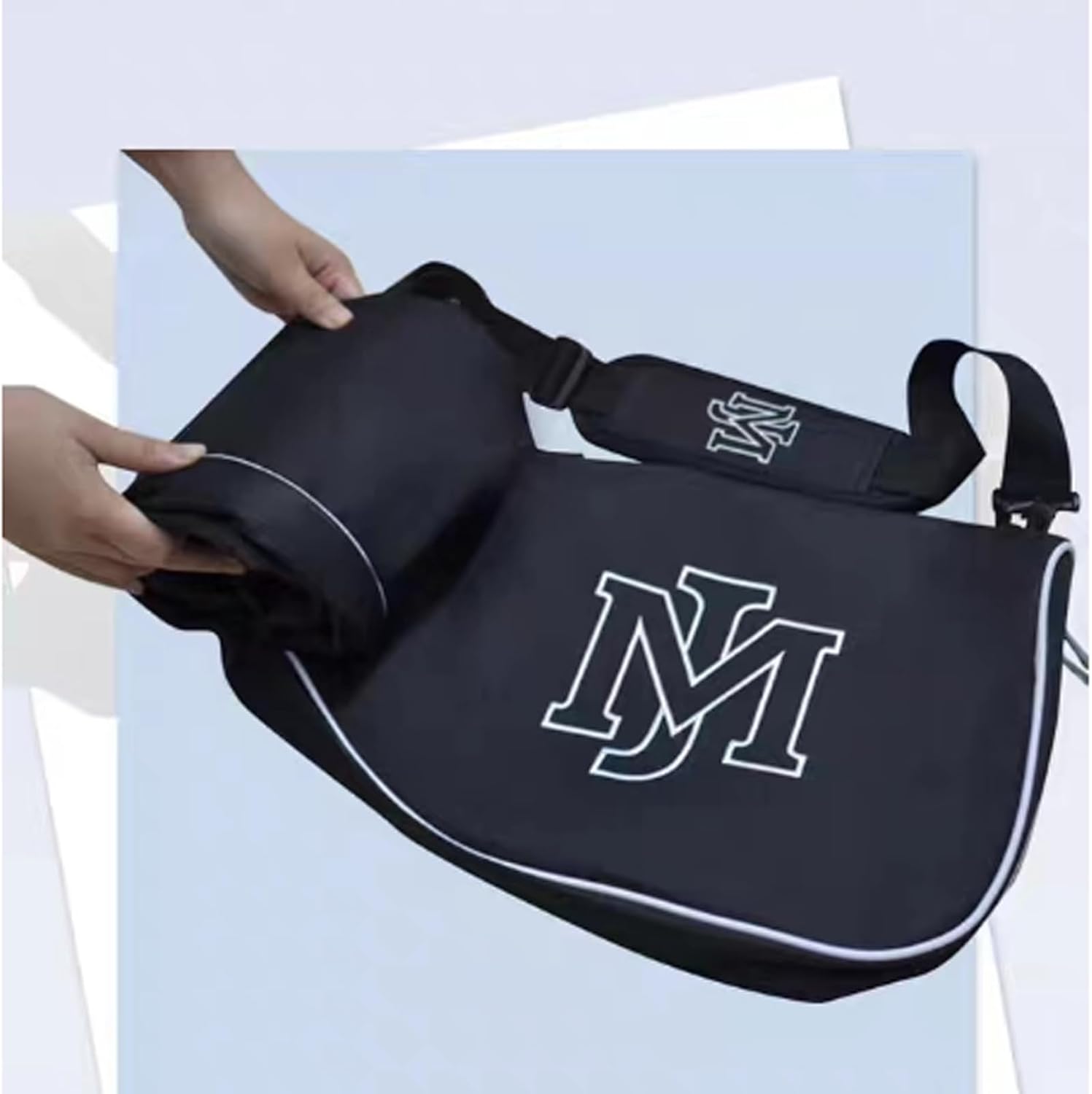 MJ Foldable Portable Golf Carry Bag - Lightweight Sunday Bag for a Few Clubs