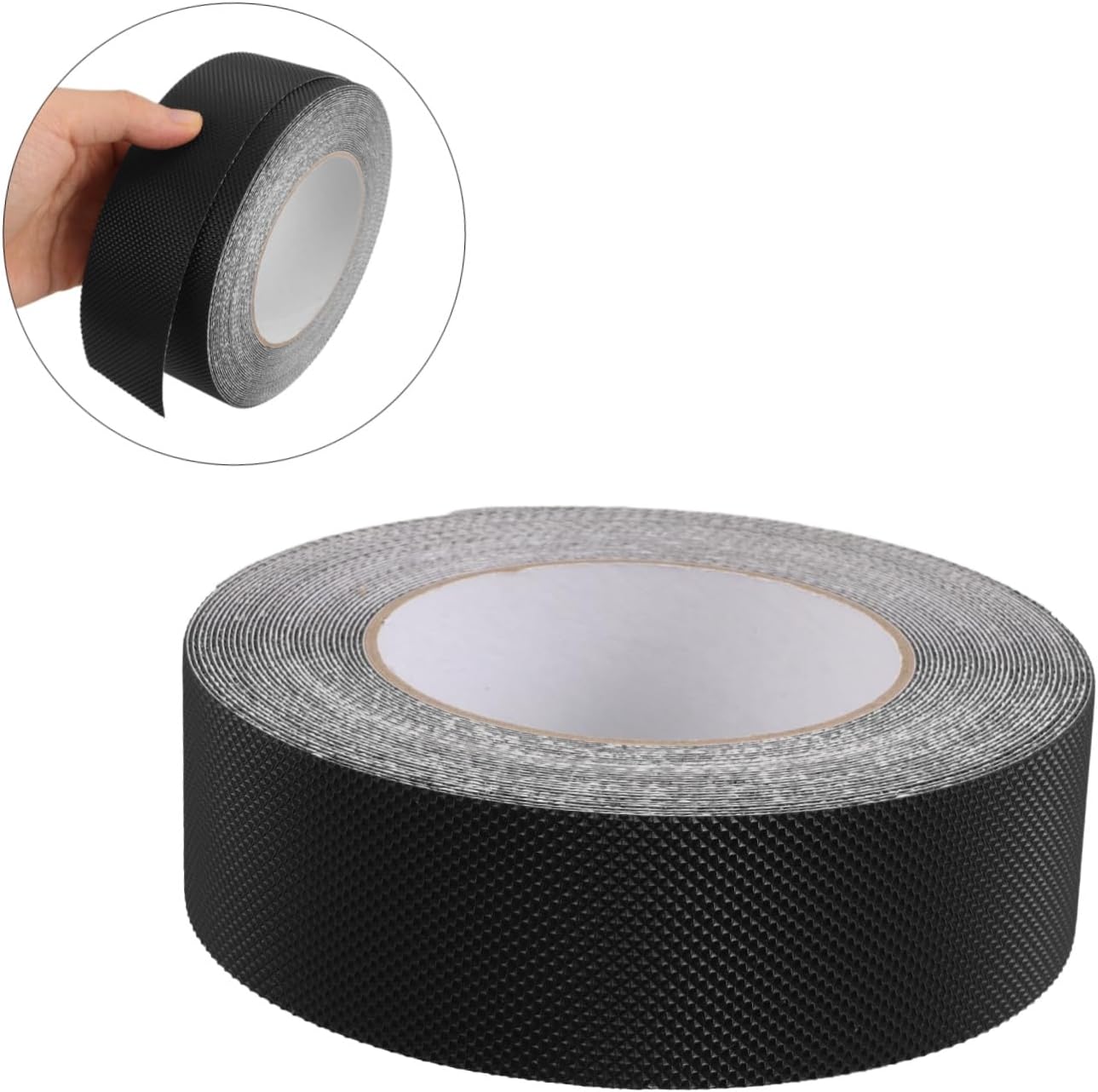 Black Non-skid Stair Treads Safety Tape 4cm X 10m Anti-slip Adhesive Step Grip for Indoor Wooden, Tile, Marble Floors, Sturdy Friction Tape for Stairs, Elderly and Safety