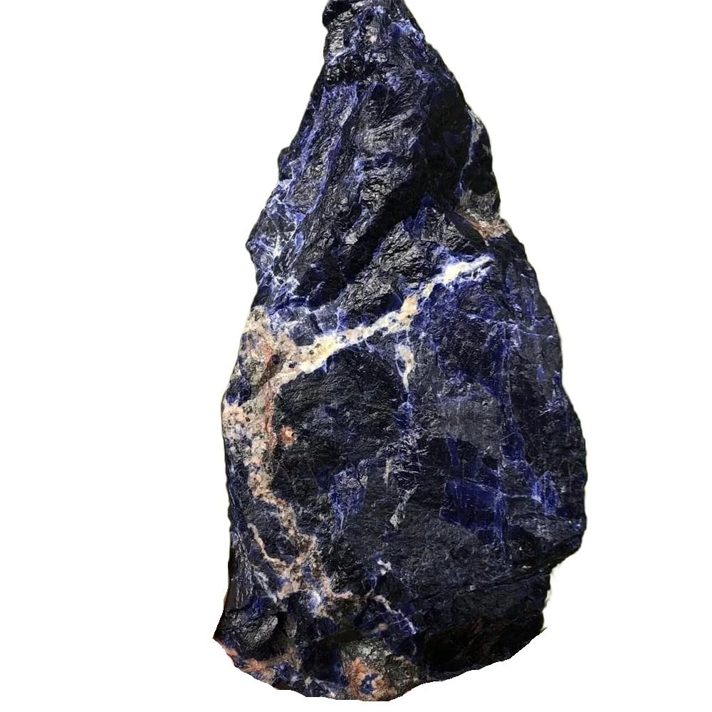 AARTERZZA 1 Piece of Raw Gemstone Blue Sodalite 1-1.3 kg for room decoration