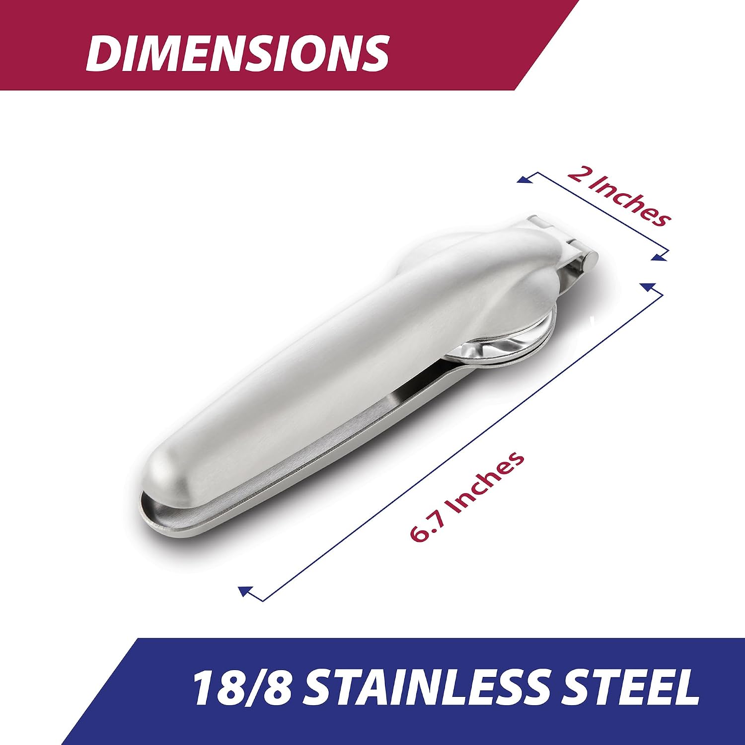 HIC Kitchen Chestnut Cutter, Stainless Steel, Safely Scores Hard Shells And Loosens Inner Skin Without Crushing Nut Meat