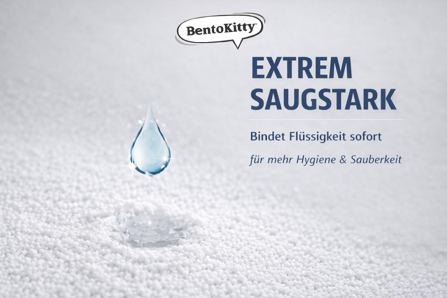 Katzenstreu (20L, 2er Pack) mit Babypuder Duft, Klumpend, weiß, feinkörnig, Klumpstreu aus Bentonite, für Sensitive Katzenpfoten geeignet, Saugstark, Geruchsbindend