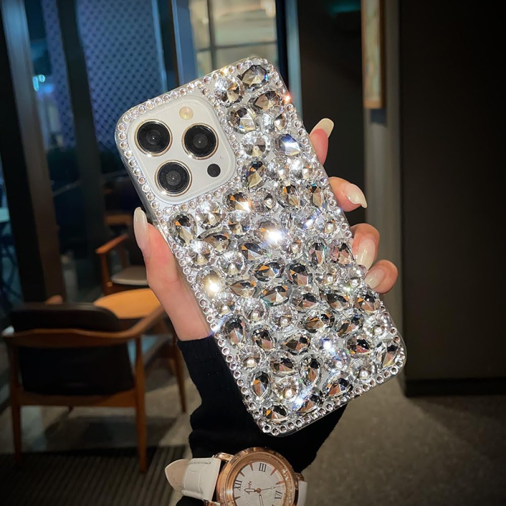 Coque luxe en silicone diamant pour iPhone 12 ENILSA - 7