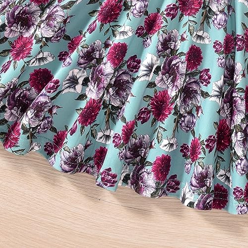 Image of Toddler-Girls-Fall-Clothes-Set Little Girls Highlow Tunic Tops+Leggings Outfit Boutique Clothing