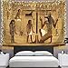 QCWN Egyptian Tapestry Wall Hanging Egyptian Ancient Religion Historical Tapestry Backdrop Cloth Egypt Egyptian Character For Home Dorm Living Room Decor. Multi 78x59Inc