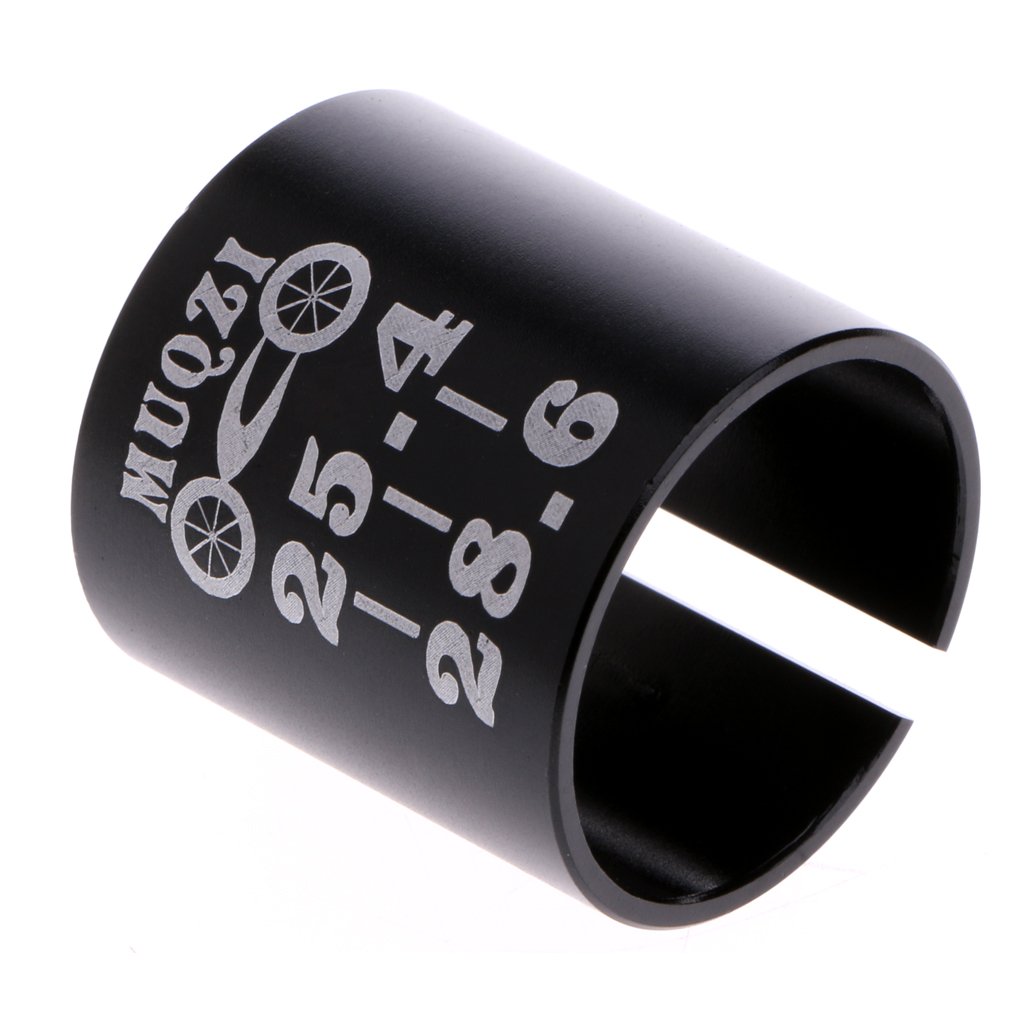 luosh Manubrio Manubrio Adattatore per Spessore Manubrio Bicicletta Anteriore Attacco Manubrio Riduttore di Spessore Anello variabile Set da 25,4 a 28,6 mm