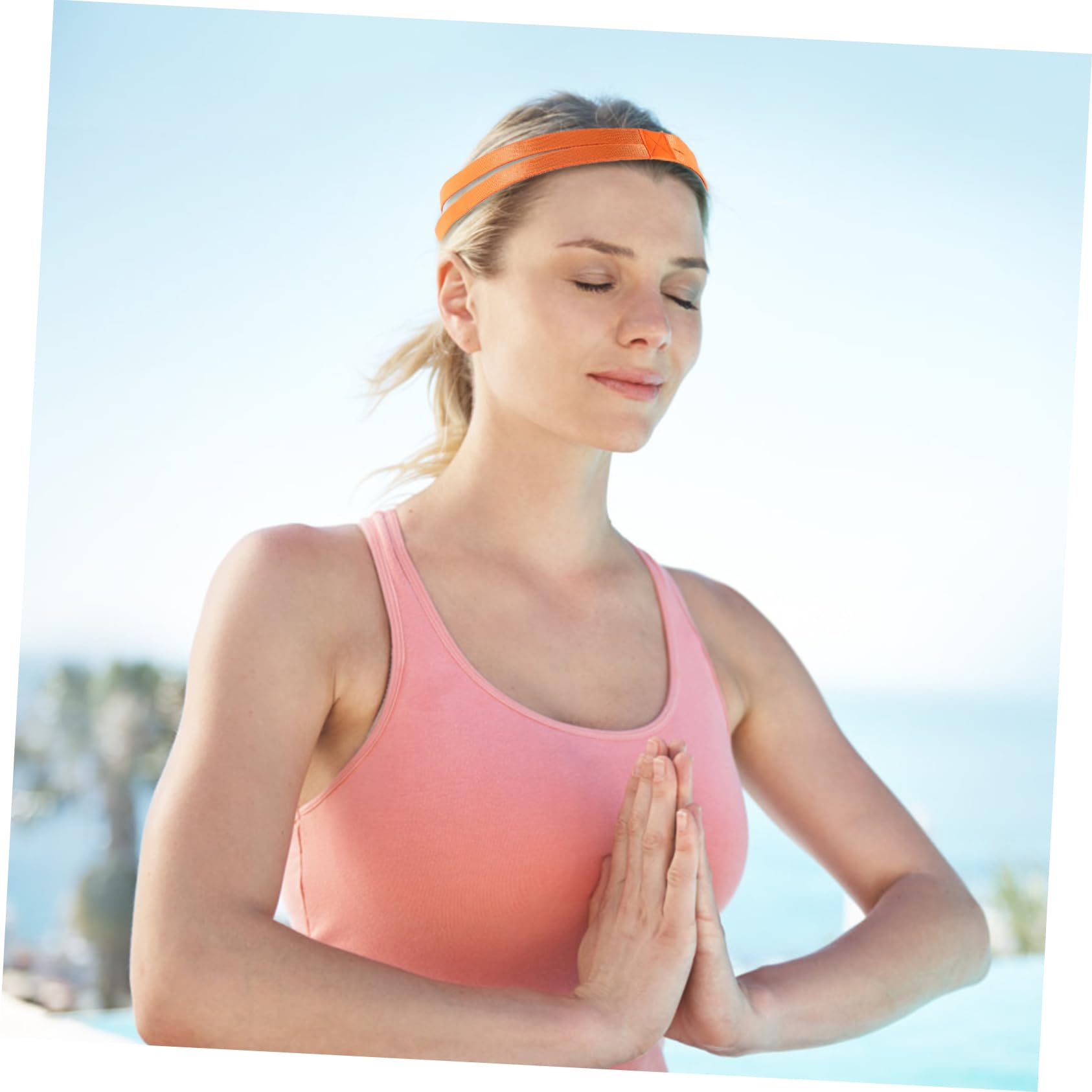 TOYANDONA Bande Elastiche Antiscivolo Per Sport Fasce Per Materiale Stretch Per Yoga Corsa Allenamento Vivaci Verde