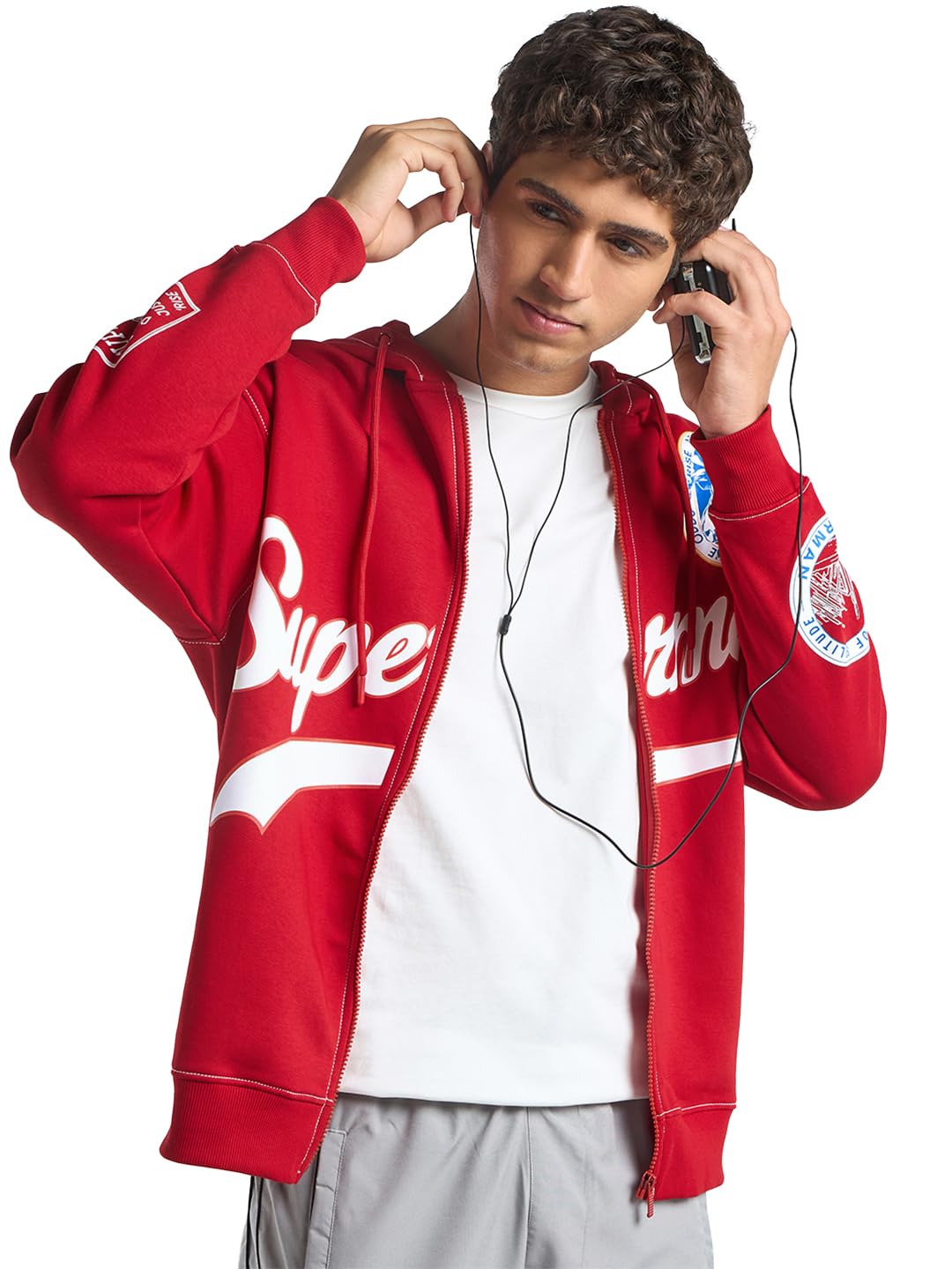 bewakoof Men Hooded Sweatshirt-picture-39