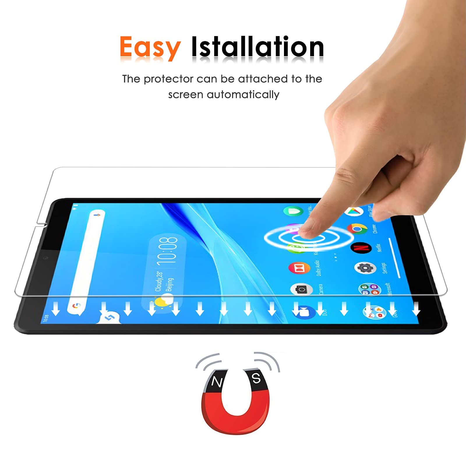 Vidrio Templado 9H Para Lenovo Yoga Tab 3 10 Pro Plus, Protector De