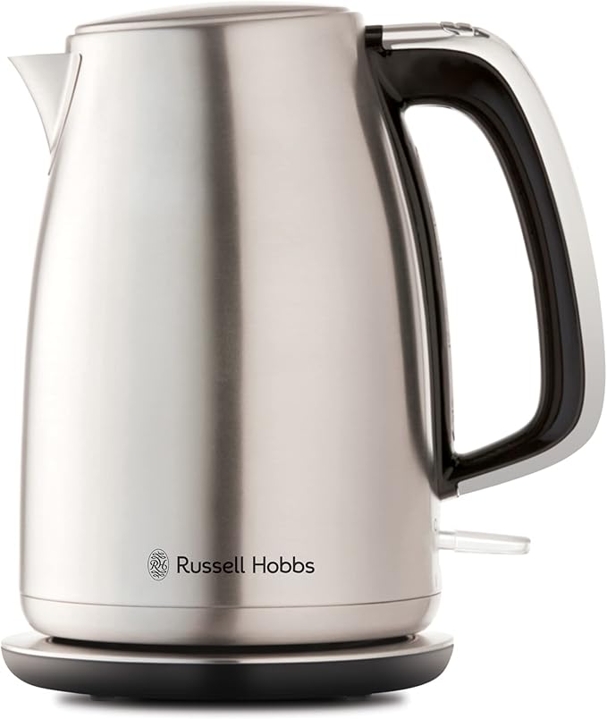 Russell Hobbs RHK82BRU Carlton Kettle, Easy to Clean, 1.7 L Capacity, Stainless Steel Electric