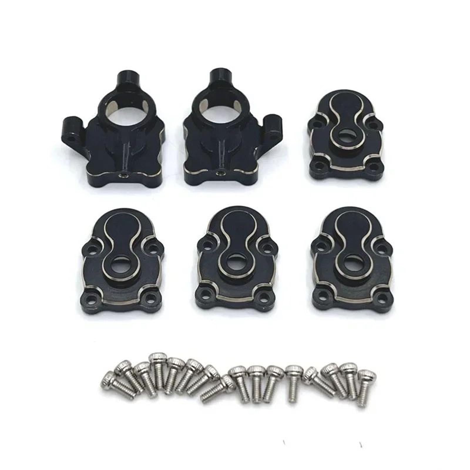 Per FMS Per FCX24 Xiaoqi Crusher K5 1/24 Coperchio Ingranaggio In Ottone Assale Anteriore Sterzo Tazza RC Crawler Parti Automobili Parts