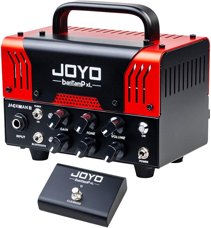 JOYO Jackman II BanTamp XL Series Mini Amp Head 20W Hybrid Tube 2-Channel Guitar Amplifier with Bluetooth (No Sound, Need Extra Speaker)