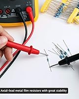 Vista 4 de ELEGOO Surtido de kit de resistencias de 17 valores 1%, 0 Ohm-1M Ohm (paquete de 525) Cumple con RoHS para proyectos electrónicos