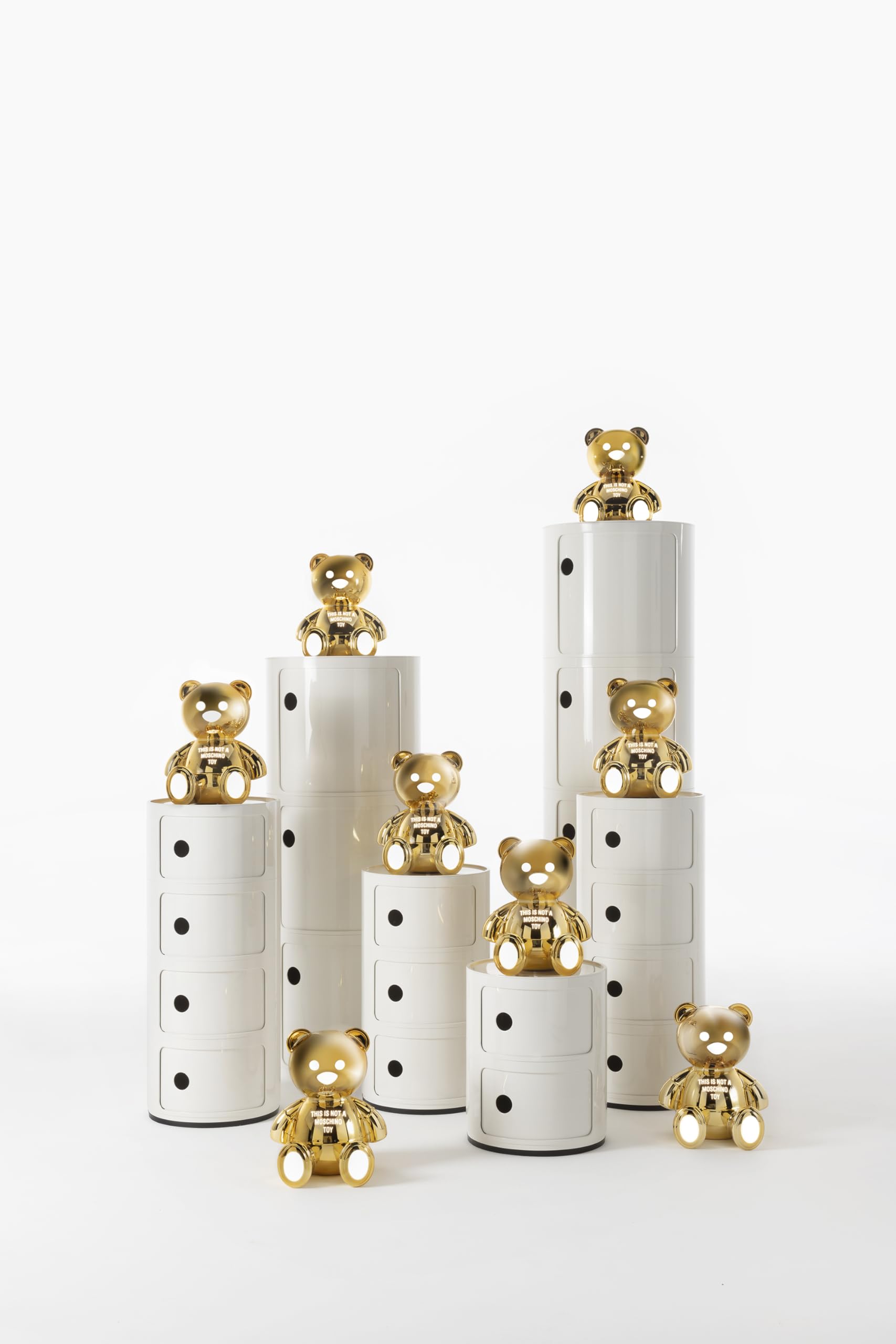 Kartell Gavetas Componibili por Anna Castelli Ferrieri, pacote com
