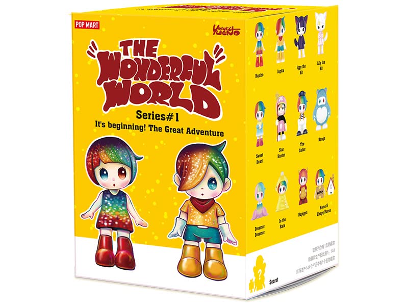 Amazon | POP MART HAPICO The Wonderful World シリーズ ABS&PVC&